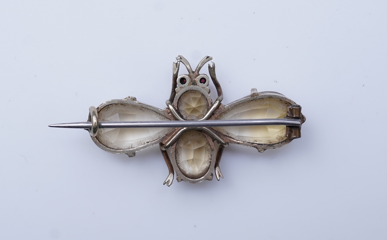 A group of citrine jewels